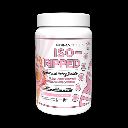 Iso Ripped Strawberry Soft Serve 25 Serve-Primabolics-Matakana Pharmacy